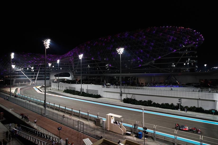 O Yas Marina Circuit, sede do GP de Fórmula 1 de Abu Dhabi