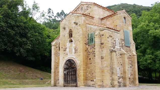 Igreja de San Miguel de Lillo, nos arredores de Oviedo