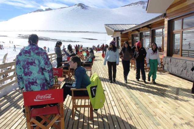 Apesar de nova, Corralco já atrai um bom público no inverno chileno Apesar de nova, Corralco já atrai um bom público no inverno chileno