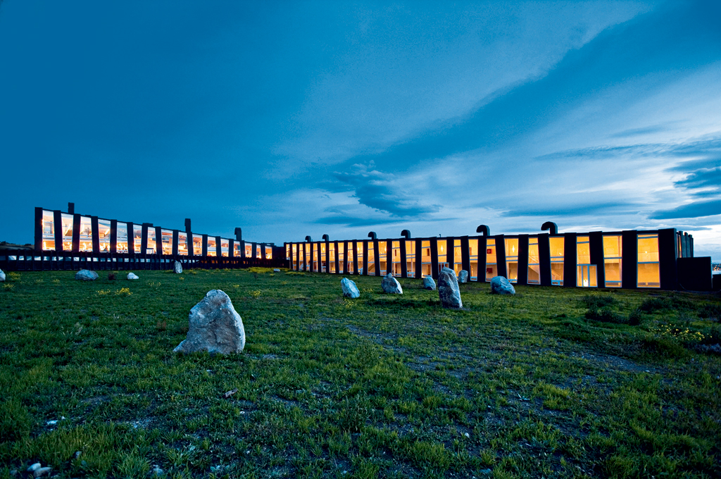 2O hotel design Remota, em Puerto Natales