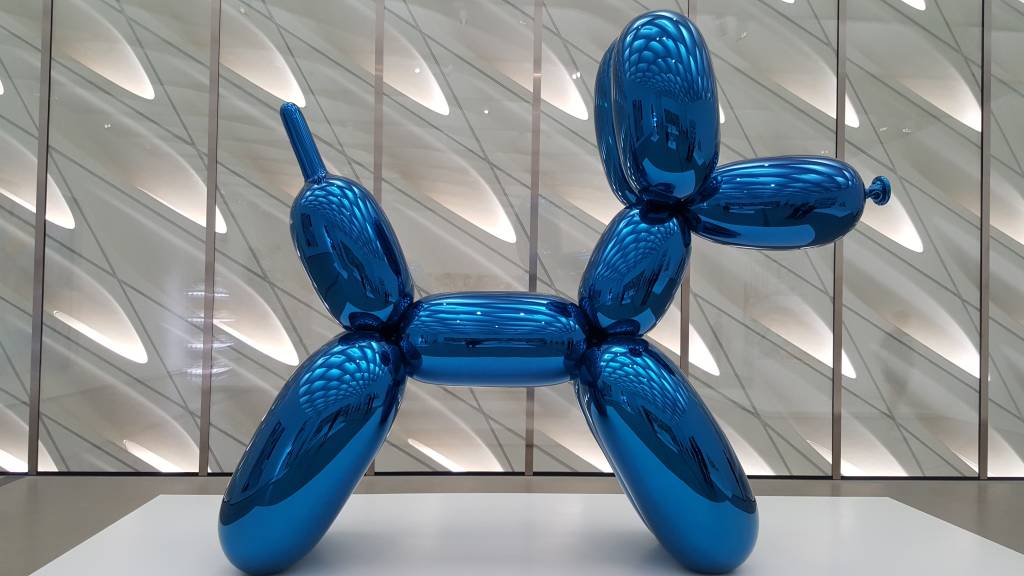 O cachorro de Jeff Koons