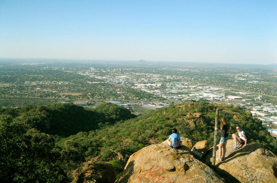 Vista do alto do Monte Kgale