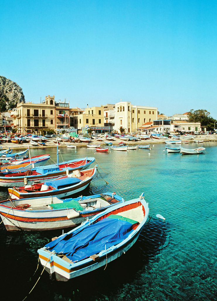 Barcos na Sicília, Itália