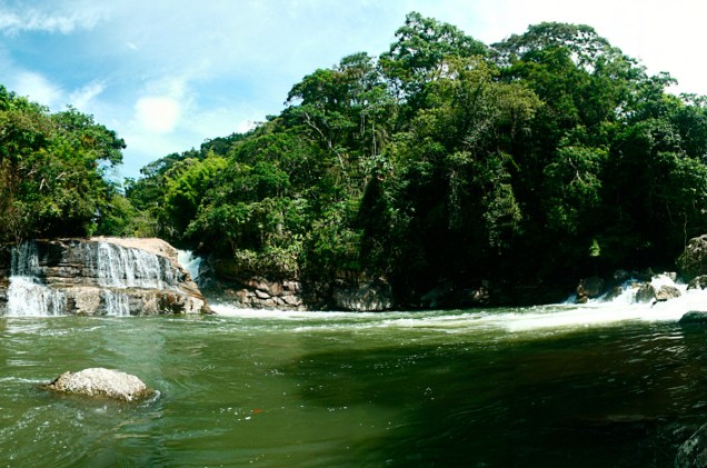 Encontro do Rio Bonito com o Rio Macaé