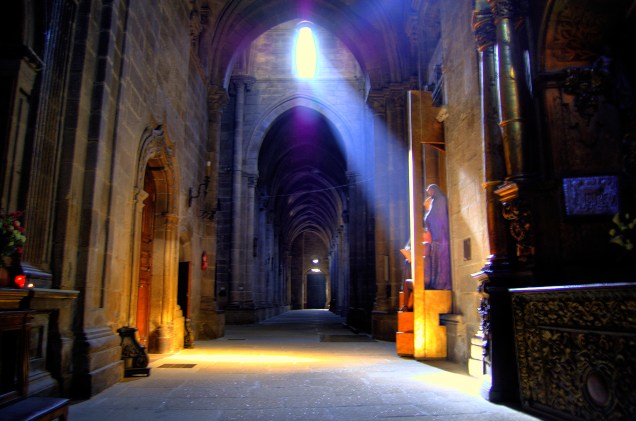 Interior da Catedral de Ourense