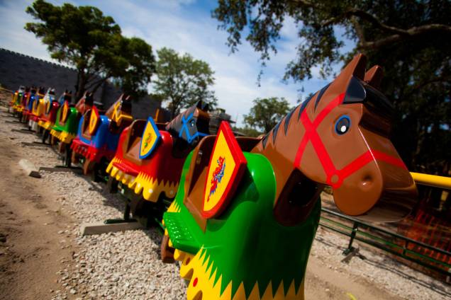 Cavalinhos da Legoland, parque temático da Lego