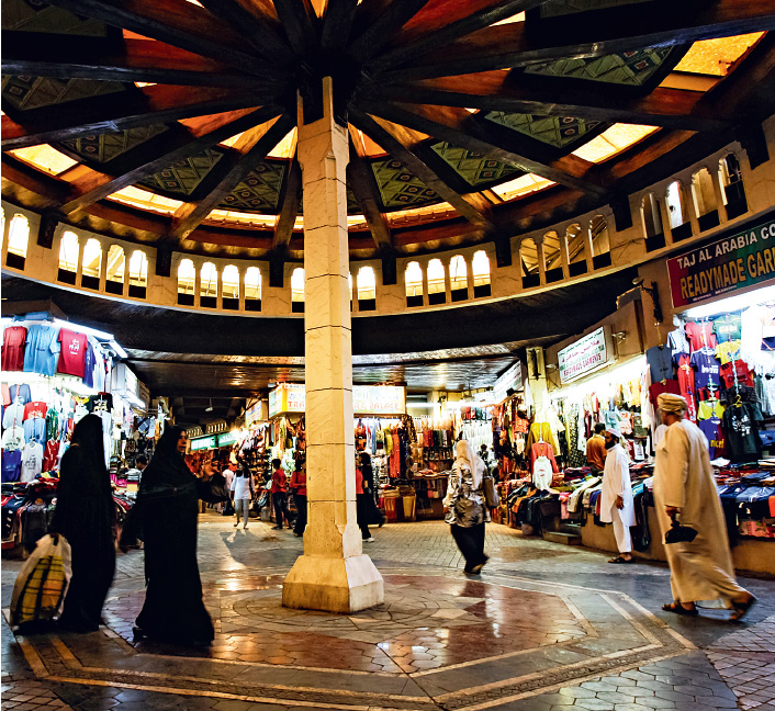O souk de Mettrah, templo das boas compras em Omã