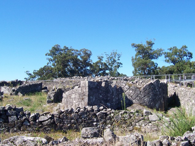 Ruínas da cidade antiga de Santa Luzia 
