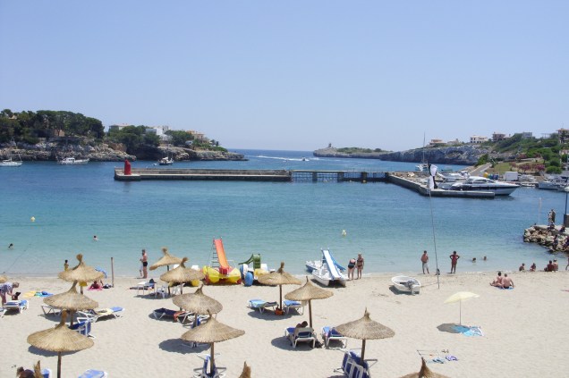 A ilha é um popular destino de férias para os europeus