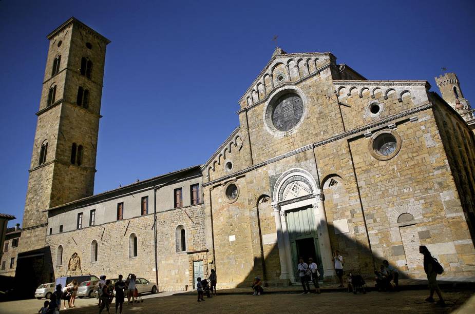 A Cattedrale di Santa Maria Assunta, em Volterra, foi construída entre os séculos 12 e 13