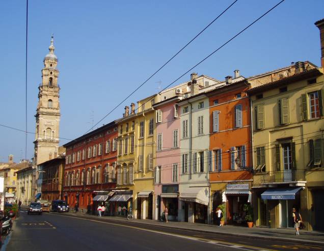 Strada della Repubblica, em Parma 