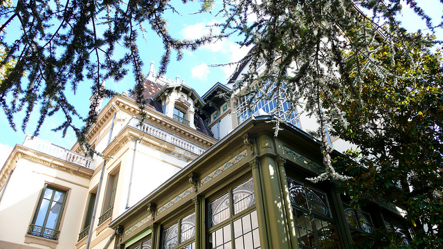 A linda mansão que hoje abriga o Musée Lumière (Foto: flickr.com/saladisiac)