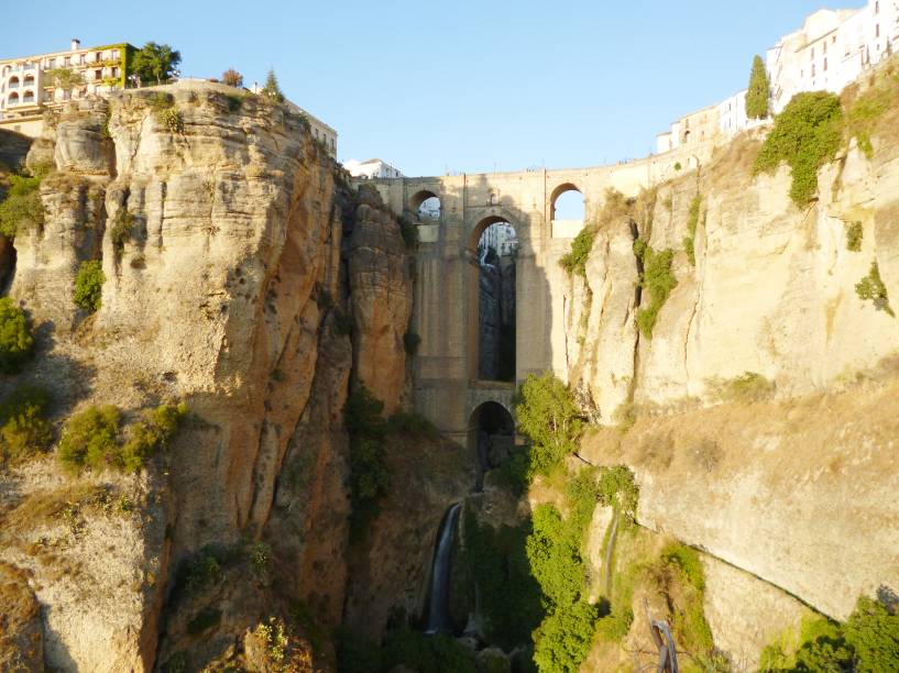 A Ponte Antiga, em Ronda 