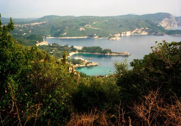 Corfu vista do alto Corfu vista do alto