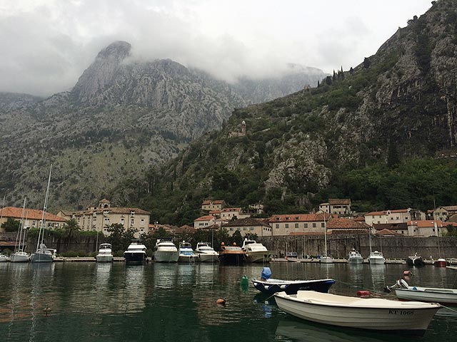 A marina de Kotor