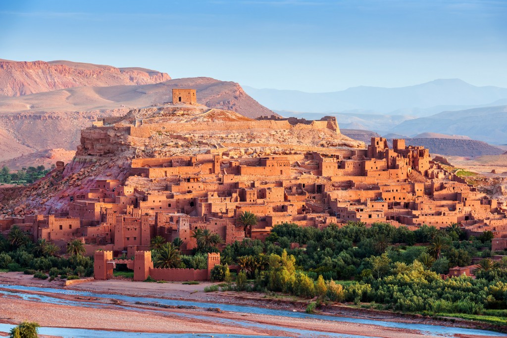 Aït-Benhaddou,-Morocco