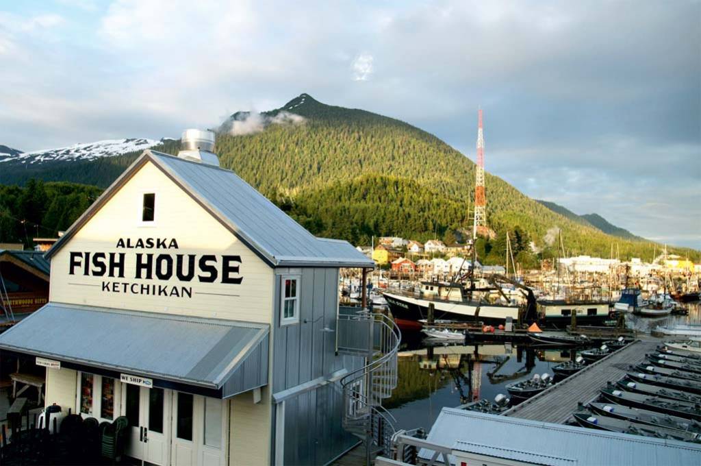 Alaska Fish House, que serve bons frutos do mar