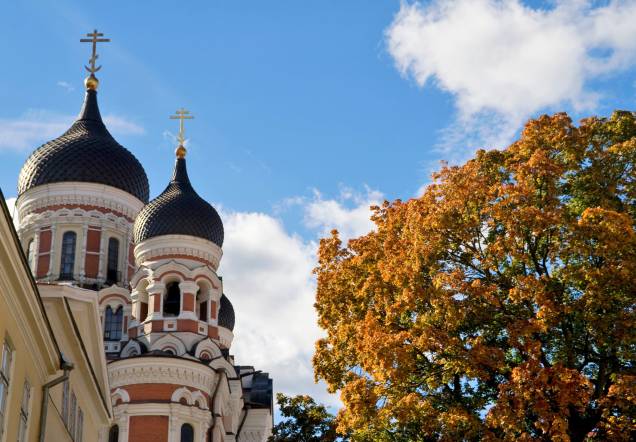 Catedral Alexander Nevsky, Tallinn, Estônia Catedral Alexander Nevsky, Tallinn, Estônia