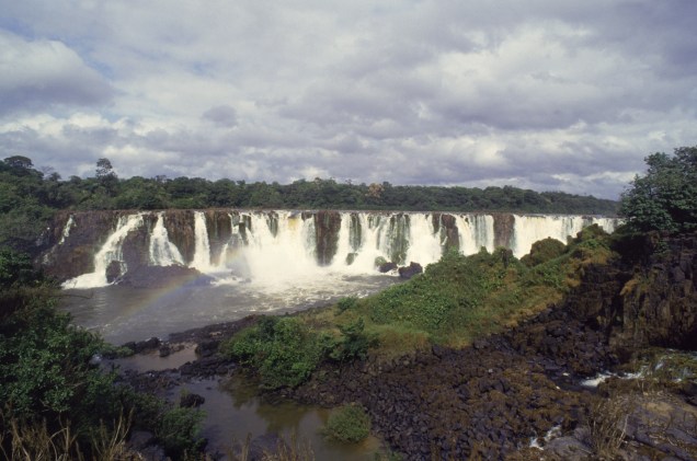 Cachoeira de Santo Antônio, no rio Jari, <a href="https://viajeaqui.abril.com.br/estados/br-amapa" rel="Amapá" target="_blank">Amapá</a>