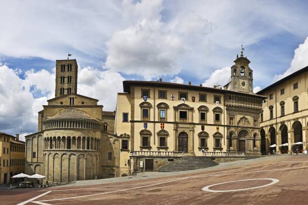 Piazza Grande Square, Arezzo, Itália