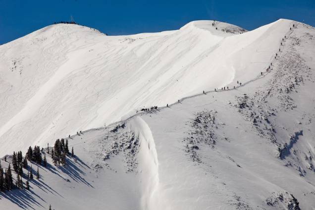 As Aspen Highlands, uma das quatro estações do resort de esqui, possui algumas das pistas mais difíceis e disputadas dos Estados Unidos
