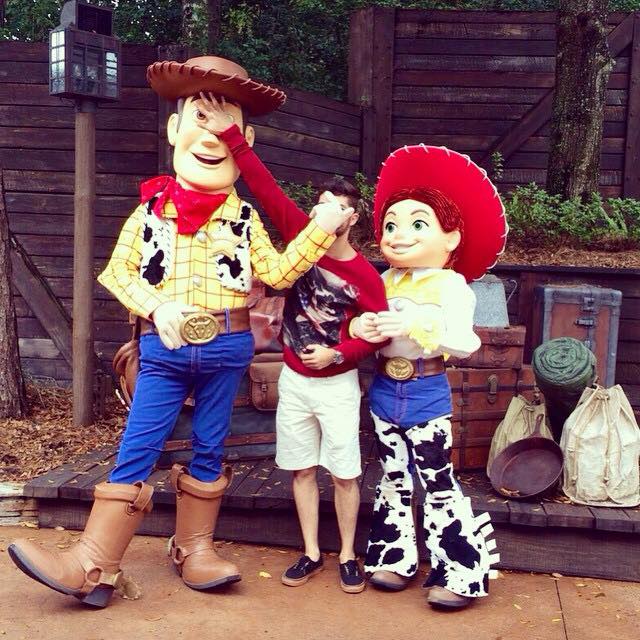 Woody e Jessie (Toy Story) com Augusto Louzada