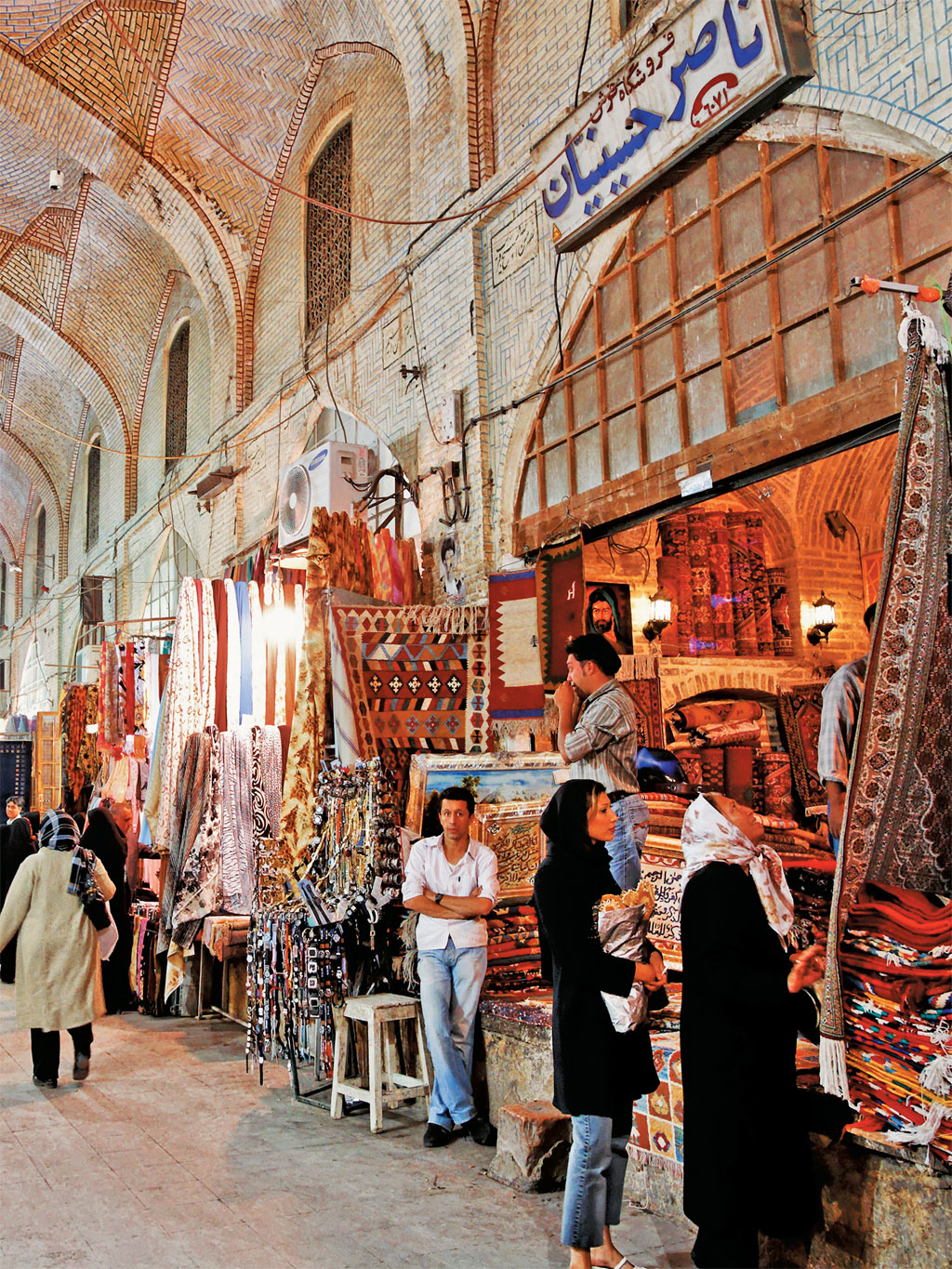 Bazar de Shiraz, Irã
