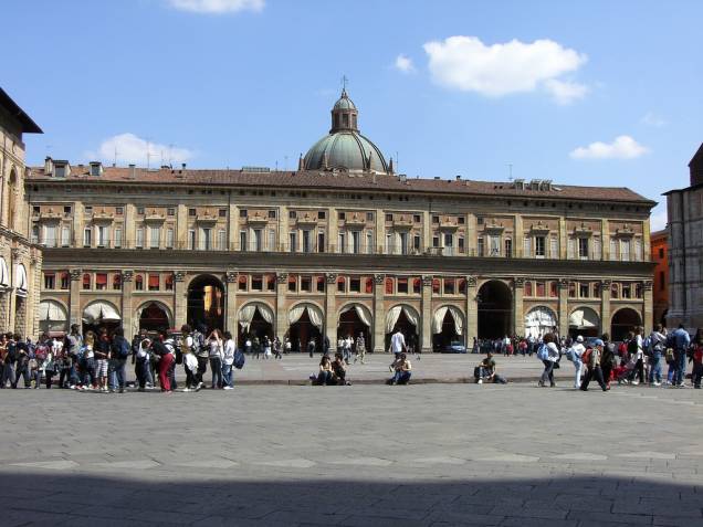 Palazzo del Podesta, na <a href="http://viajeaqui.abril.com.br/estabelecimentos/italia-bolonha-atracao-piazza-maggiore" rel="Piazza Maggiore" target="_blank">Piazza Maggiore</a>