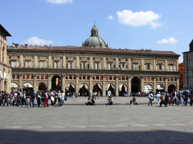 Palazzo del Podesta, na <a href="https://viajeaqui.abril.com.br/estabelecimentos/italia-bolonha-atracao-piazza-maggiore" rel="Piazza Maggiore" target="_blank">Piazza Maggiore</a>