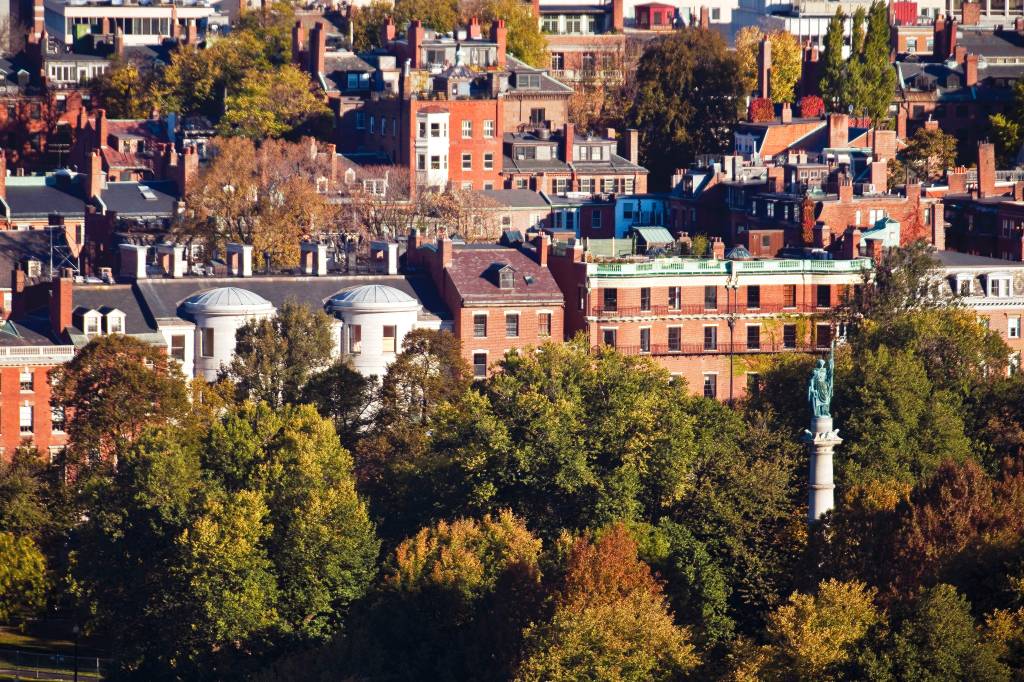 O bairro dos sonhos Beacon Hill, em Boston