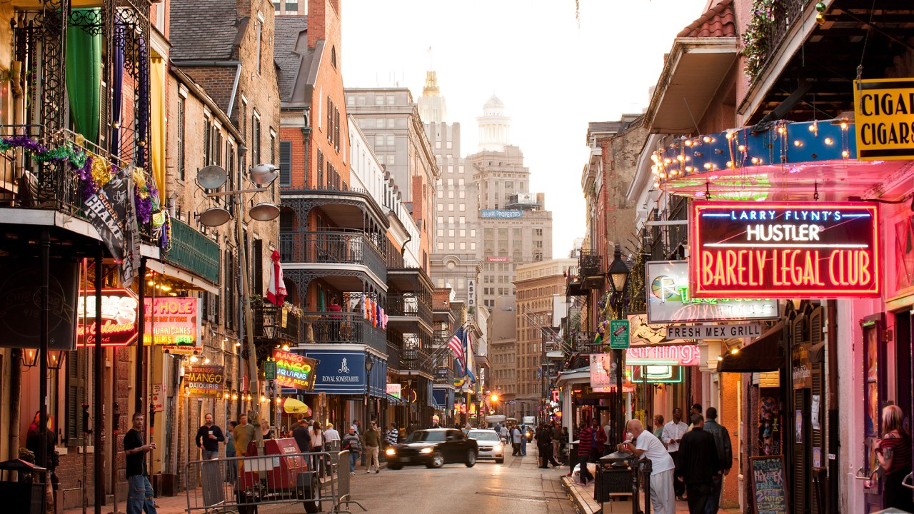 Bourbon-Street Nova Orleans, Estados Unidos