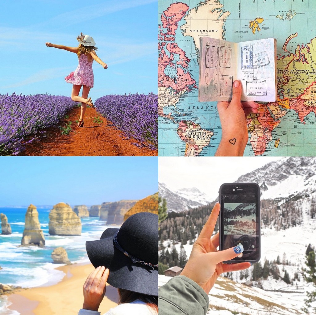 Com meros 23 anos, a Brooke vive uma vida de causar inveja em qualquer um. Como uma solo traveler, ela viaja durante os 365 dias do ano em busca de inspirações para o blog e de sobra posta imagens que transbooooordam vontade de viajar