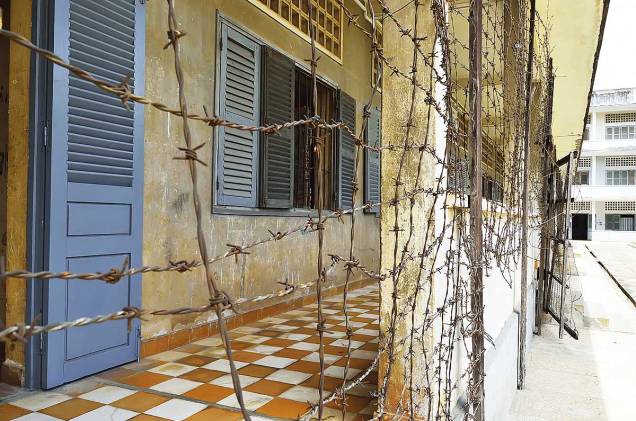 A prisão para quem se opunha ao regime do Khmer Vermelho funcionava como uma escola A prisão para quem se opunha ao regime do Khmer Vermelho funcionava como uma escola