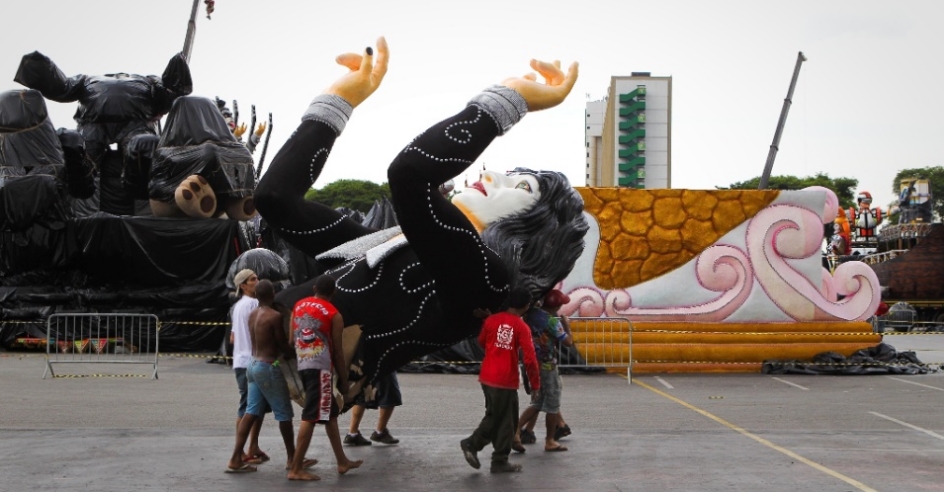 A banda Kiss é homenageada no Carnaval paulistano / Foto: Reprodução