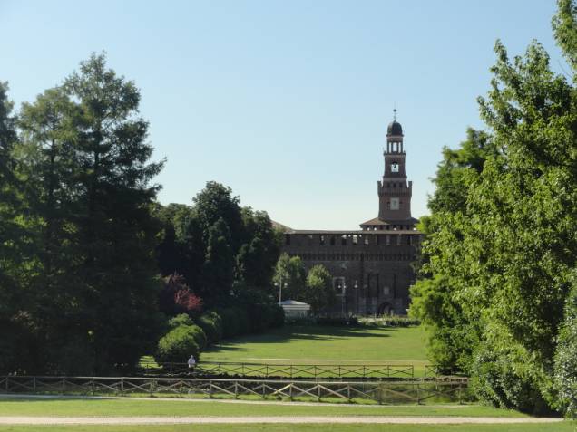 Castello Sforzesco, junto ao Parco Sempione