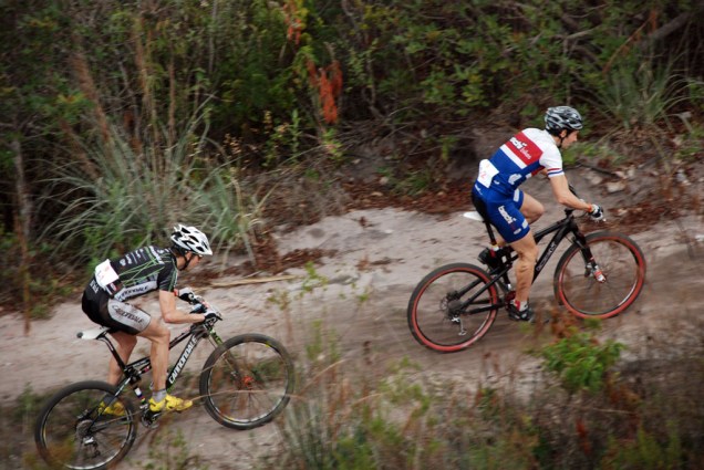 Competição de ciclismo no Parque Nacional da Chapada Diamantina