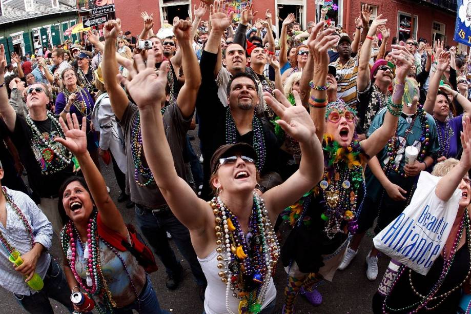 O mardi gras é o último dia do Carnaval