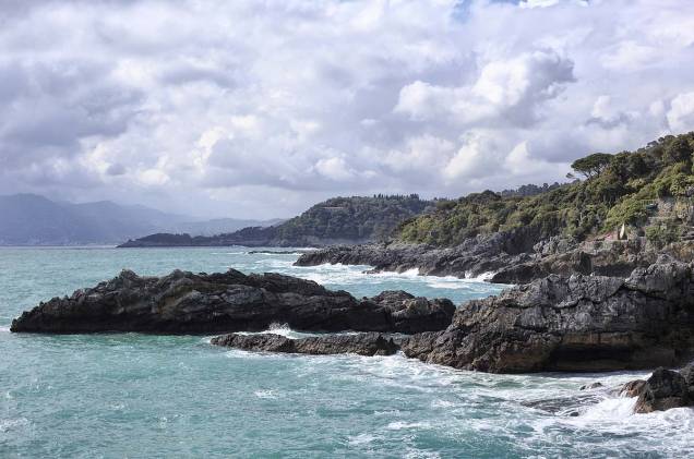 O poético Golfo dos Poetas, em Tellaro O poético Golfo dos Poetas, em Tellaro