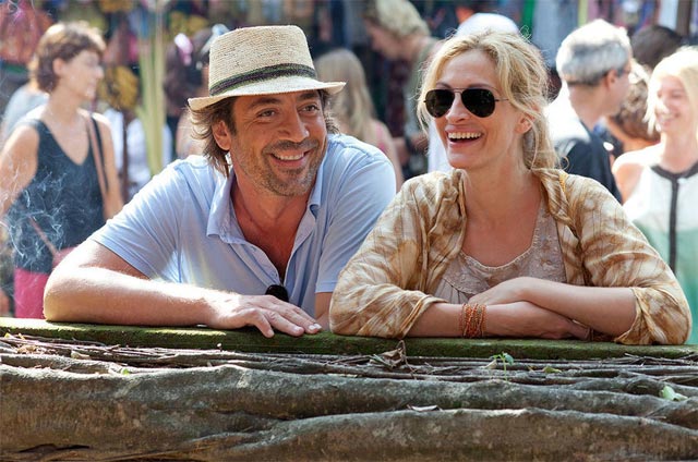E aí você viaja sozinha e conhece um Javier Bardem da vida...