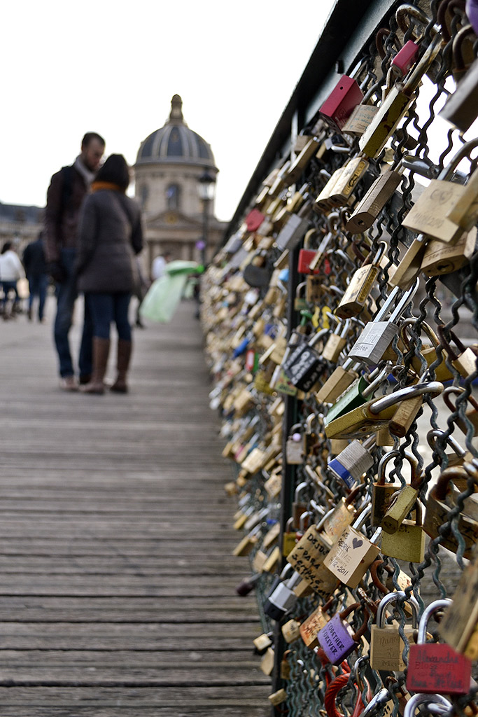 Bem na Foto - Pont des Arts, Paris, França