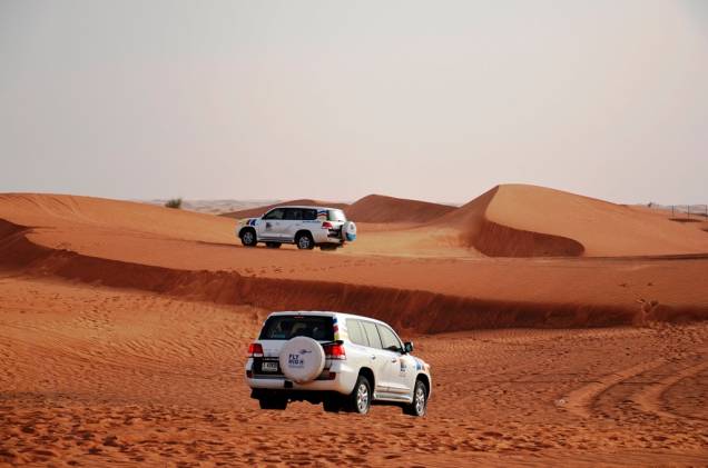Safári no deserto de Al Maha, <a href="http://viajeaqui.abril.com.br/cidades/emirados-arabes-unidos-dubai" rel="Dubai" target="_blank">Dubai</a>