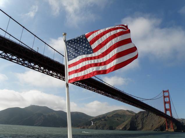 A Golden Gate Bridge era a maior ponte do mundo quando foi inaugurada, em 1937