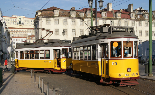 O famoso elétrico 28 passa por vários pontos turísticos de Lisboa (foto: CC/Flickr/Alain Gavillet)
