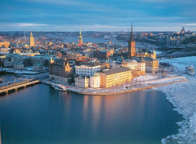 Estocolmo, na Suécia, tem atrações ao ar livre, como o Water festival