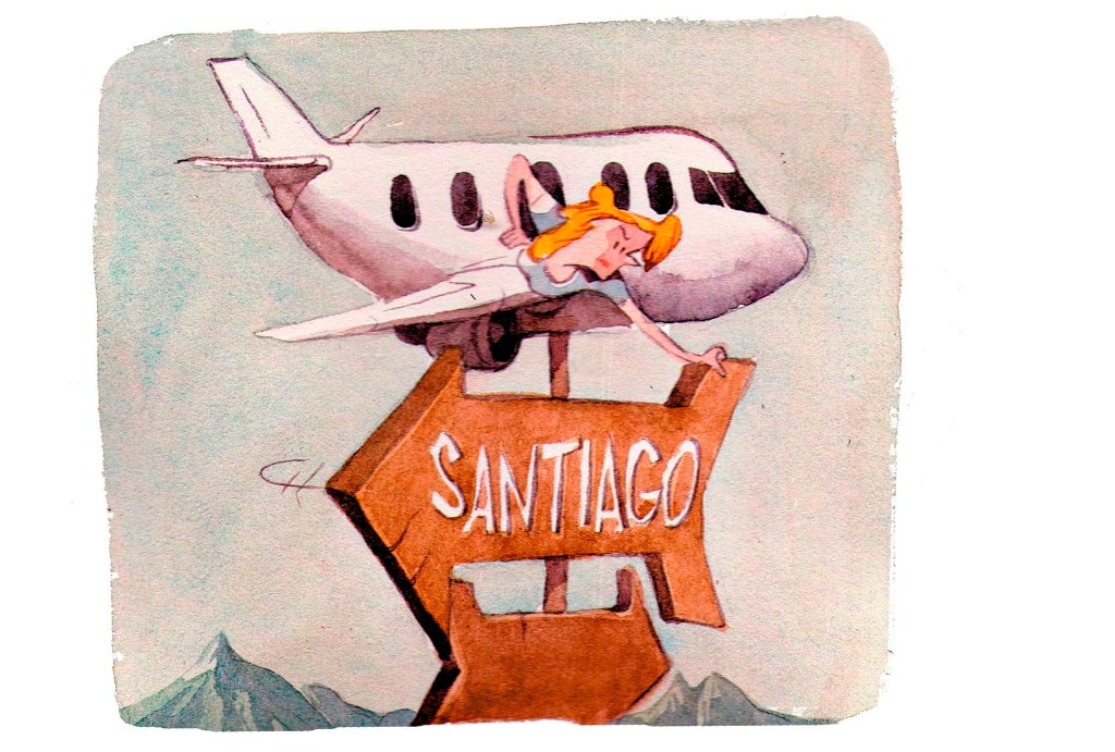 FÉRIAS FRUSTRADAS: Avião com destino a Santiago teve rota desviada