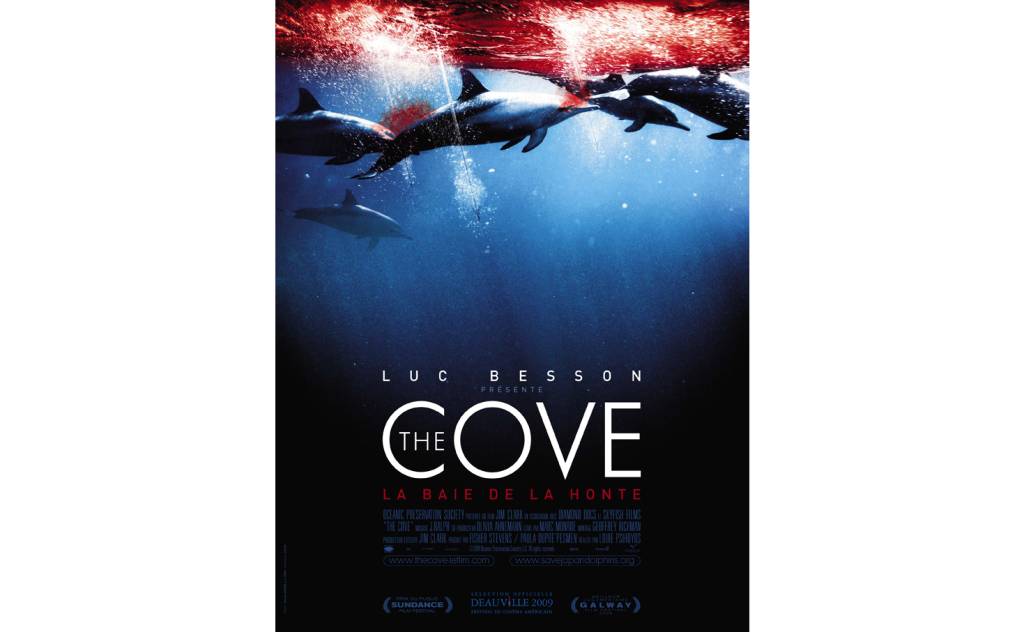 Capa do filme The Cove, de Louie Psihoyos, que será exibido no Festivalma 2012 Capa do filme The Cove, de Louie Psihoyos, que será exibido no Festivalma 2012