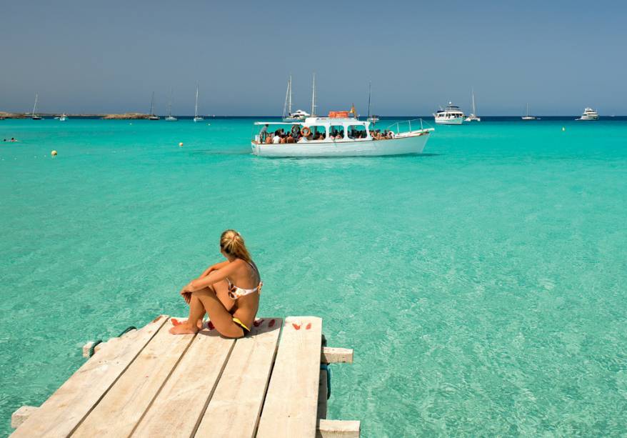 A Ilha de Formentera fica a 30 minutos de Ibiza, na Espanha
