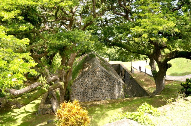 O Forte “King George” foi construído em 1780 pelos britânicos que governavam a ilha na época.