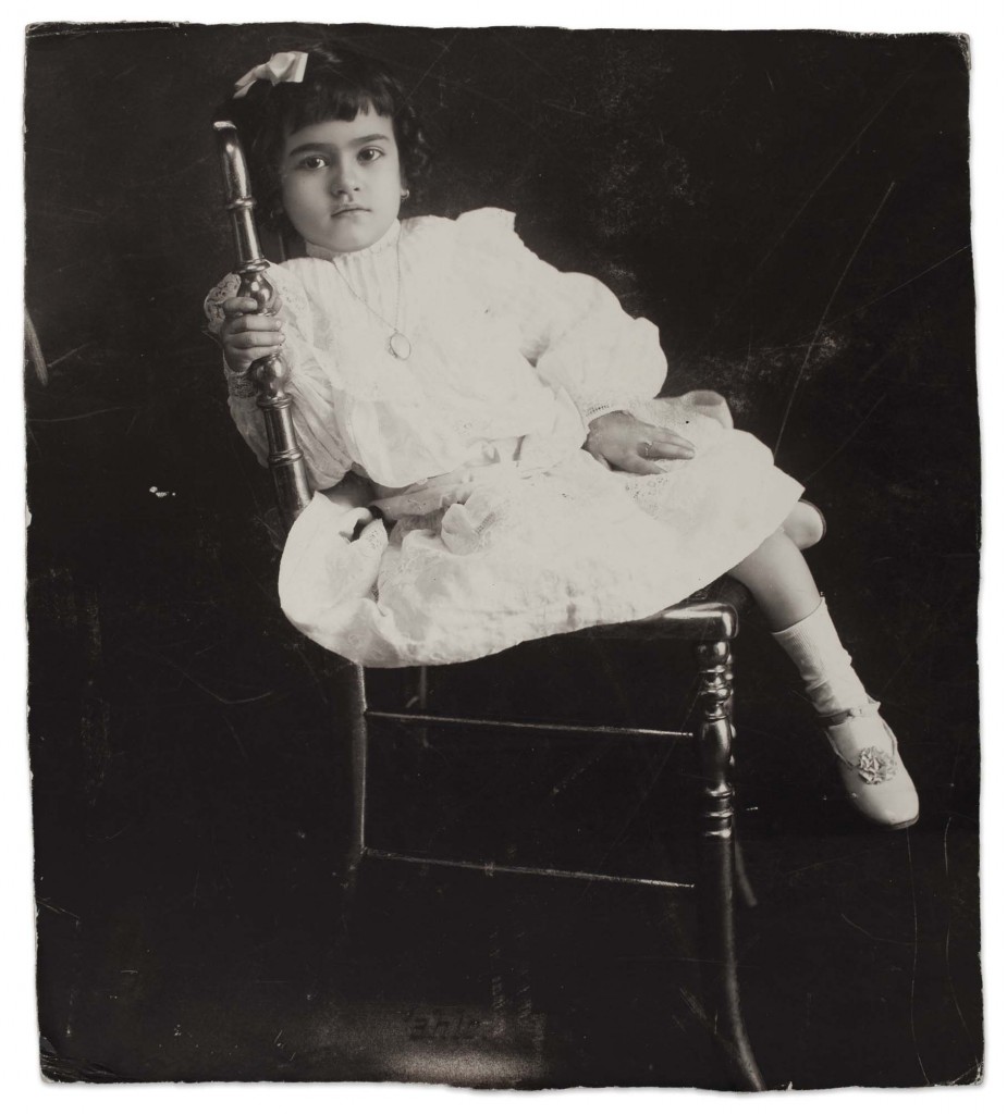 Frida com 5 anos, em 1912 / Museu Frida Kahlo