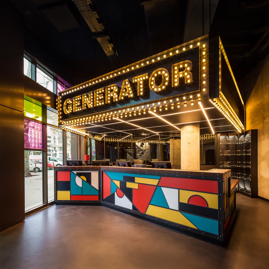A recepção super cool do novo Generator (Imagem: divulgação)